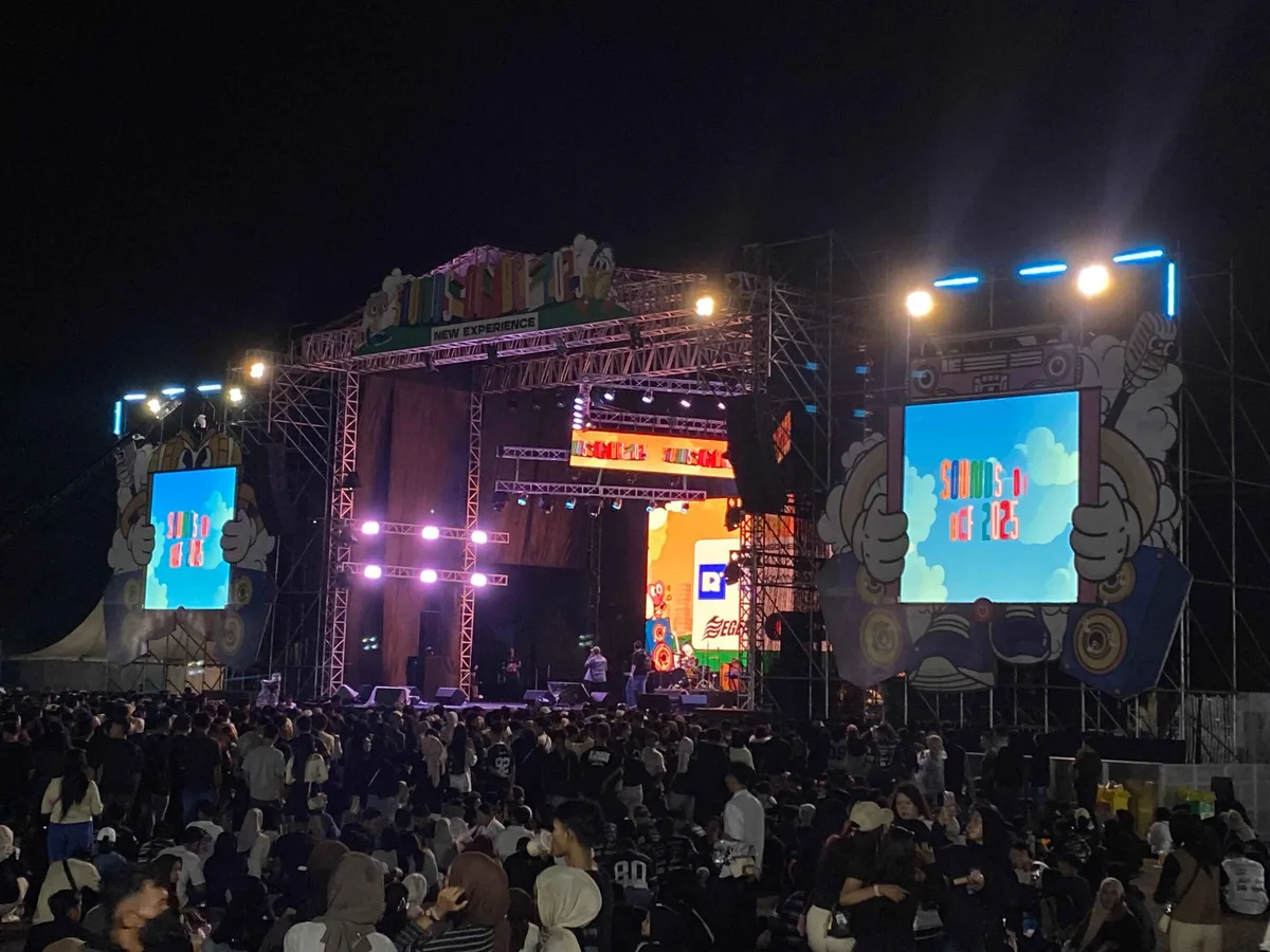 Sound of BCF 2025 di Alun-Alun Kota Serang
