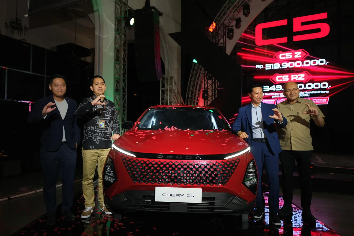 Chery Hadirkan Penyegaran C5 dan E5, Desain Lebih Futuristik