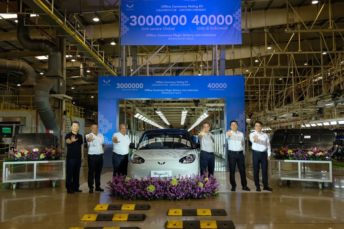 Wuling Rayakan Produksi 3 Juta Unit EV Secara Global dan 40 Ribu Unit EV di Indonesia